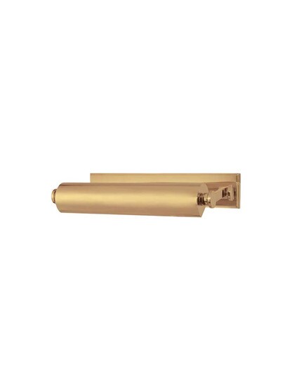 Merrick Lamp in Aged Brass.